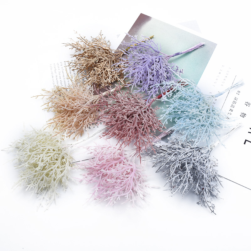 Sphagnum Moss Dry - 10 pezzi multicolori albero di Natale